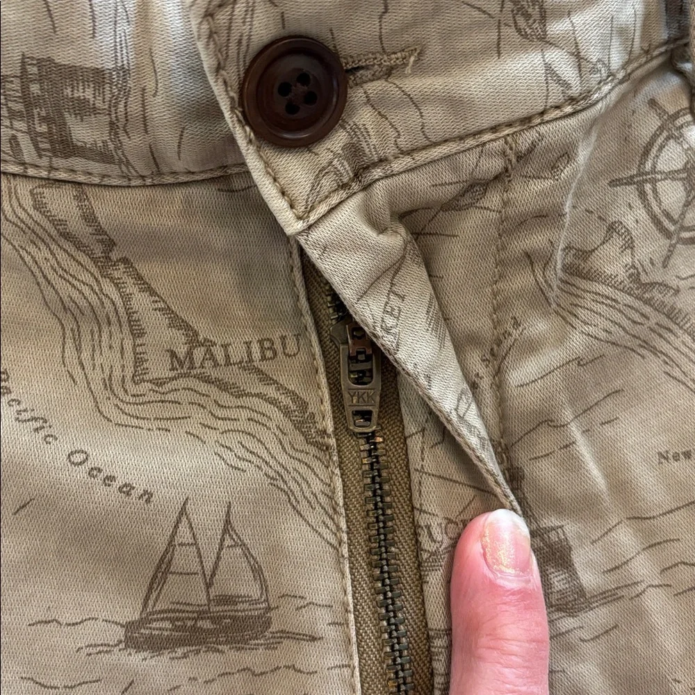 Faherty mens khaki tan beige All Day shorts 7